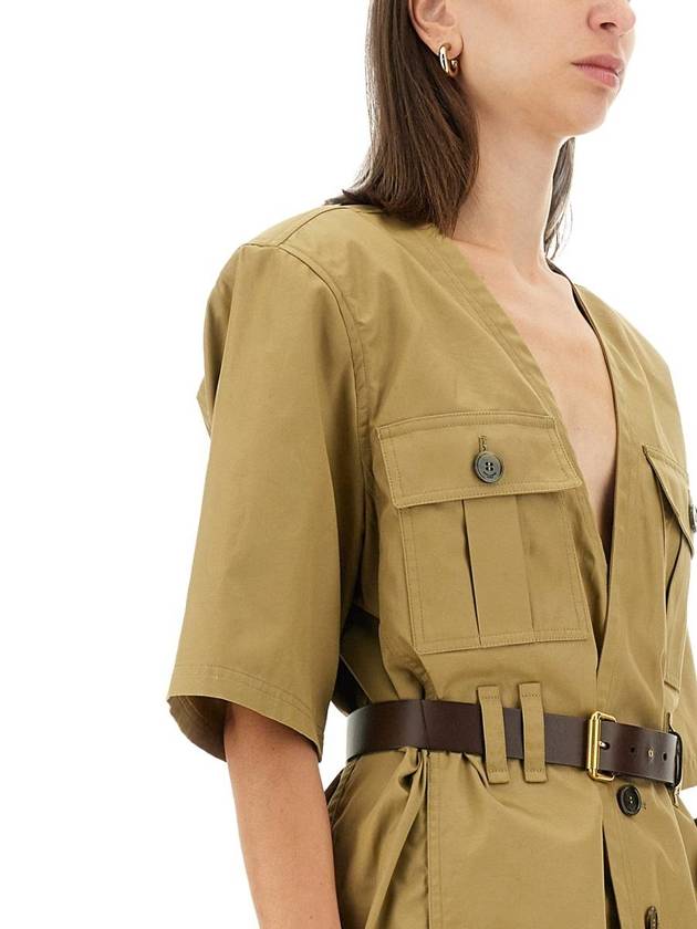 Luxury Saint Laurent Trending 2025 Luxury Saint Laurent Trending 2025 "Saharienne" Dress