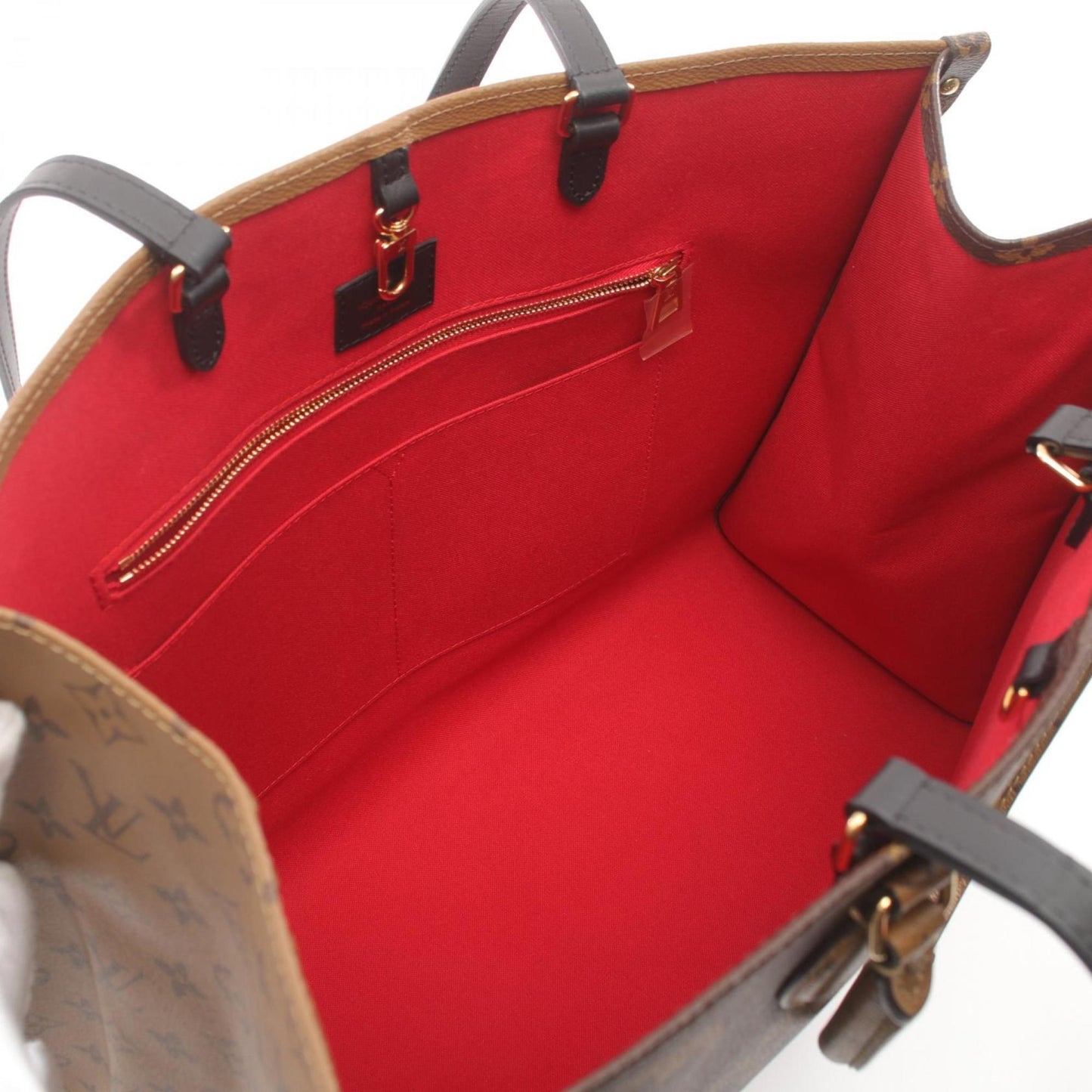 Louis Vuitton Coated Canvas Leather Shoulder Bag