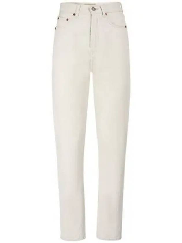Luxury Saint Laurent Trending 2025 Slim Fit Denim Jeans Chalk White