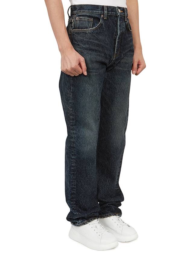 Luxury Balenciaga Trending 2026 Men's Relaxed Jeans Navy