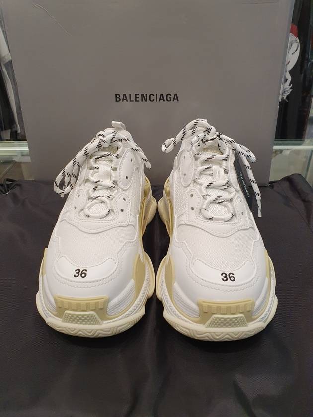 Luxury Balenciaga Trending 2026 Triple S Low-Top Sneakers White