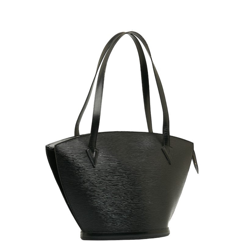 Louis Vuitton Epic Sanjack ping Handbag M52262 Noir Black Leather Lady Louis Vuitton