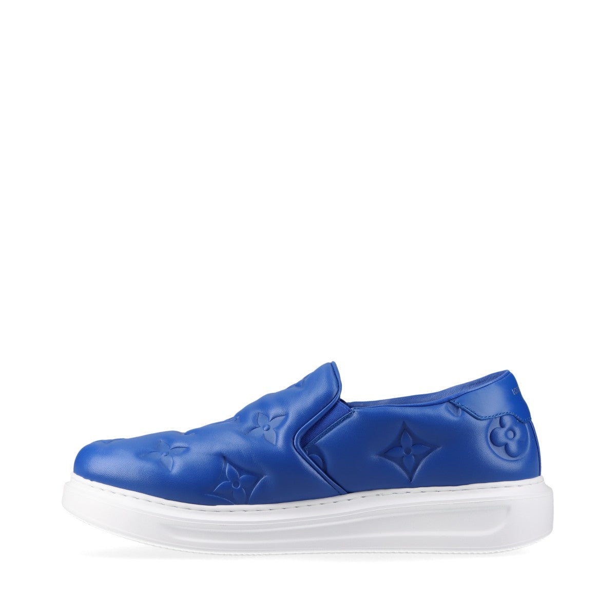 Louis Vuitton Beverly Hills Line 22 Years UK8 Blue LD0252 Monogram Bag Insole Mark With Family Selling s