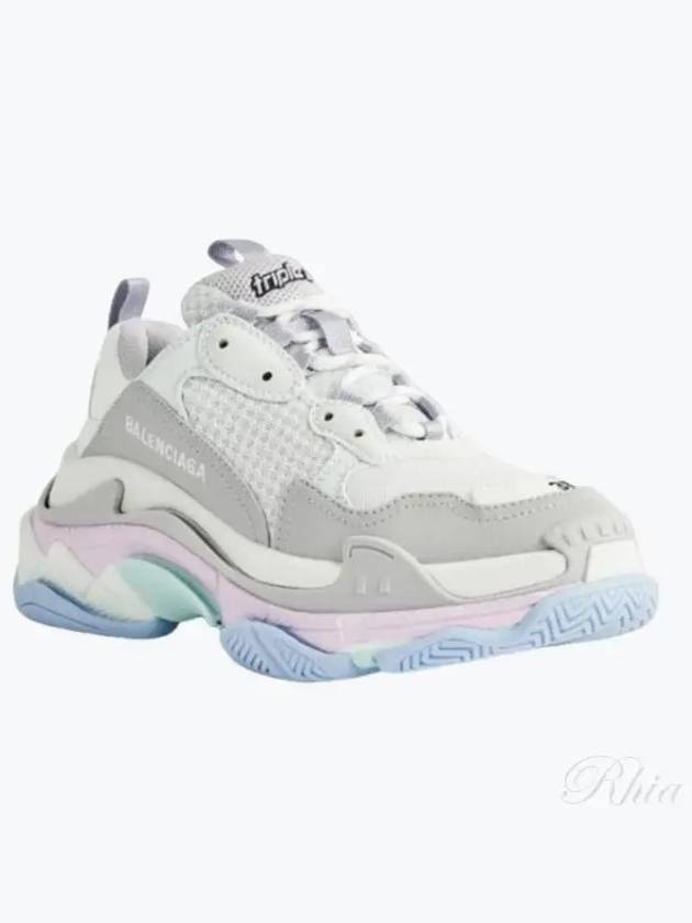Luxury Balenciaga Trending 2026 Triple S Low Top Sneakers Pastel