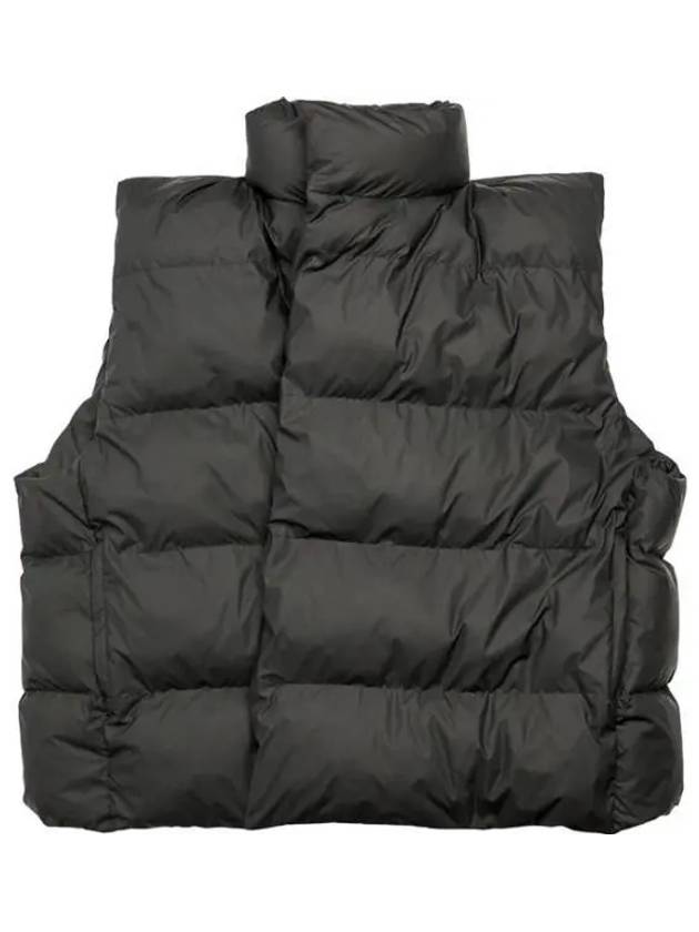 Luxury Balenciaga Trending 2026 Wrap Puffer Padded Vest Black