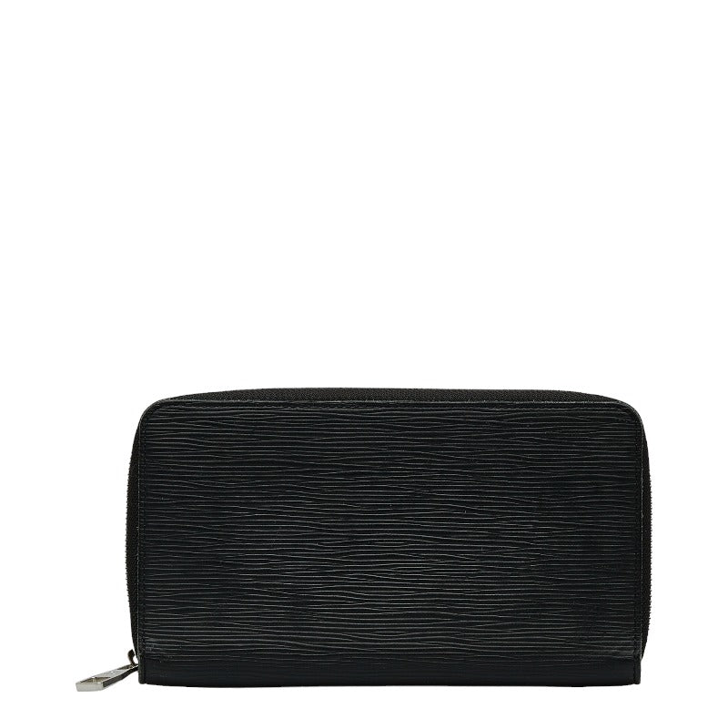 Louis Vuitton Epic Zippie Organizer Round Long Wallet M63852 Noir Black Leather Louis Vuitton