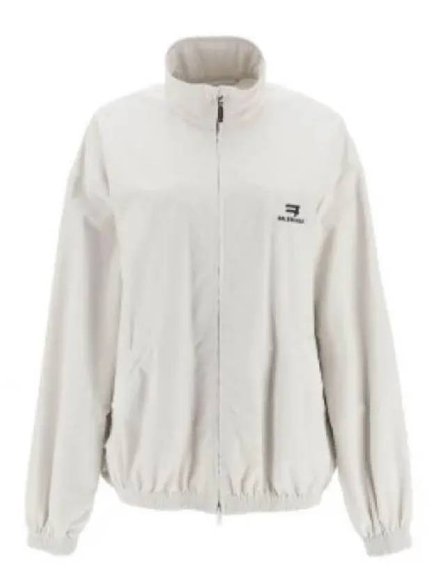 Luxury Balenciaga Trending 2026 Logo Technical Track Jacket Beige