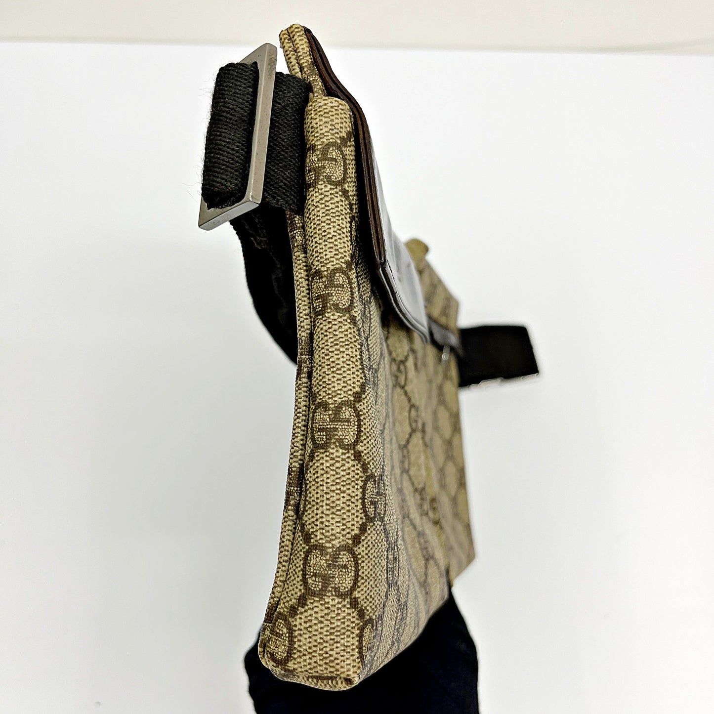 Gucci Monogram Crossbody Belt Waist Bag gu6620uy