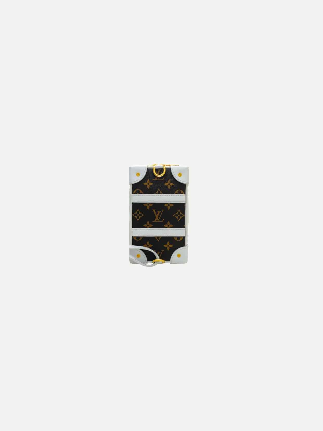 LOUIS VUITTON White w/ Brown Monogram Crossbody