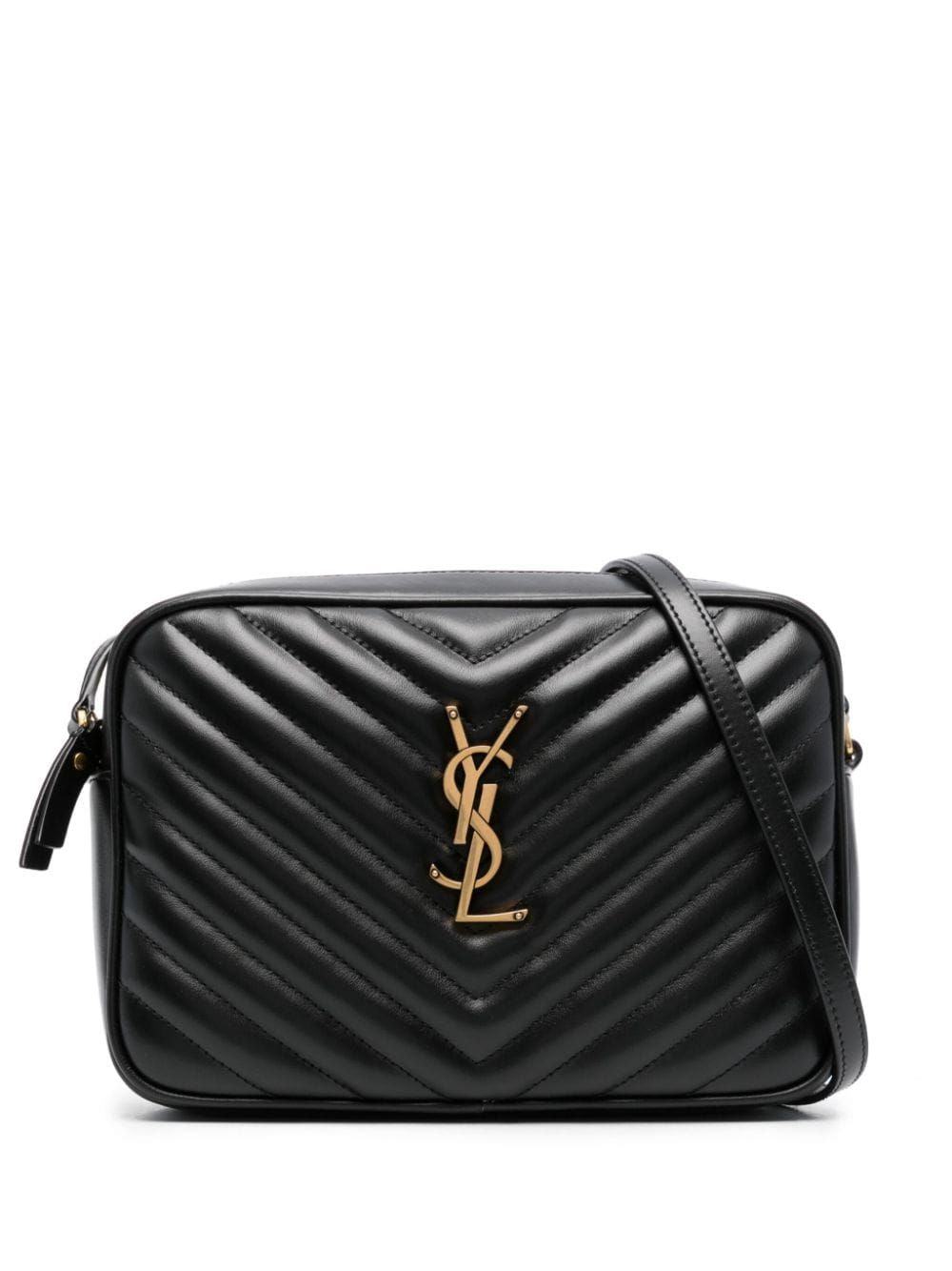 Luxury Saint Laurent Trending 2025 Women's Lou Camera Bag in Nero | 761554DV707