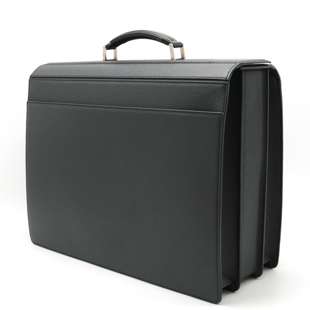 LOUIS VUITTON Louis Vuitton Tiger Ural Paper Bag Business Bag Briefcase Leather Wars Black M30022