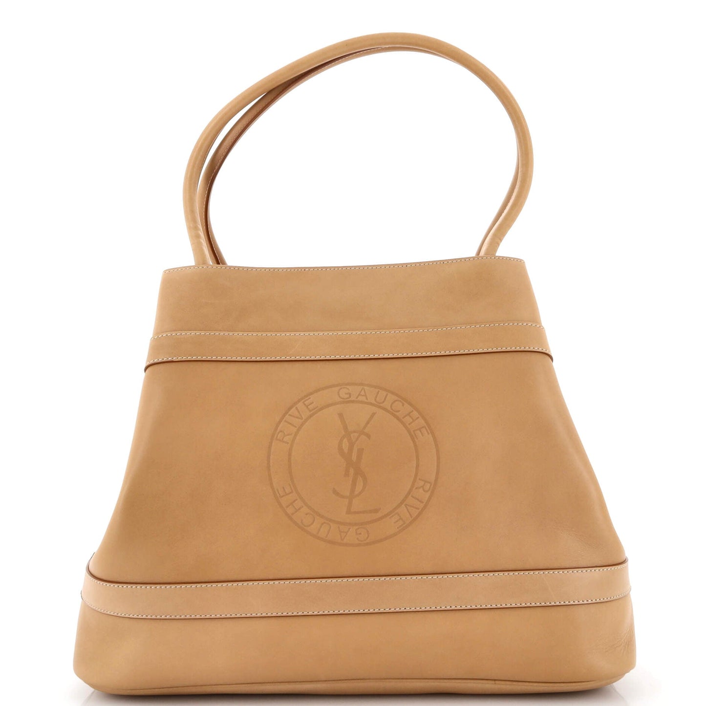 Luxury Saint Laurent Trending 2025 Rive Gauche Tote Bag Leather Large