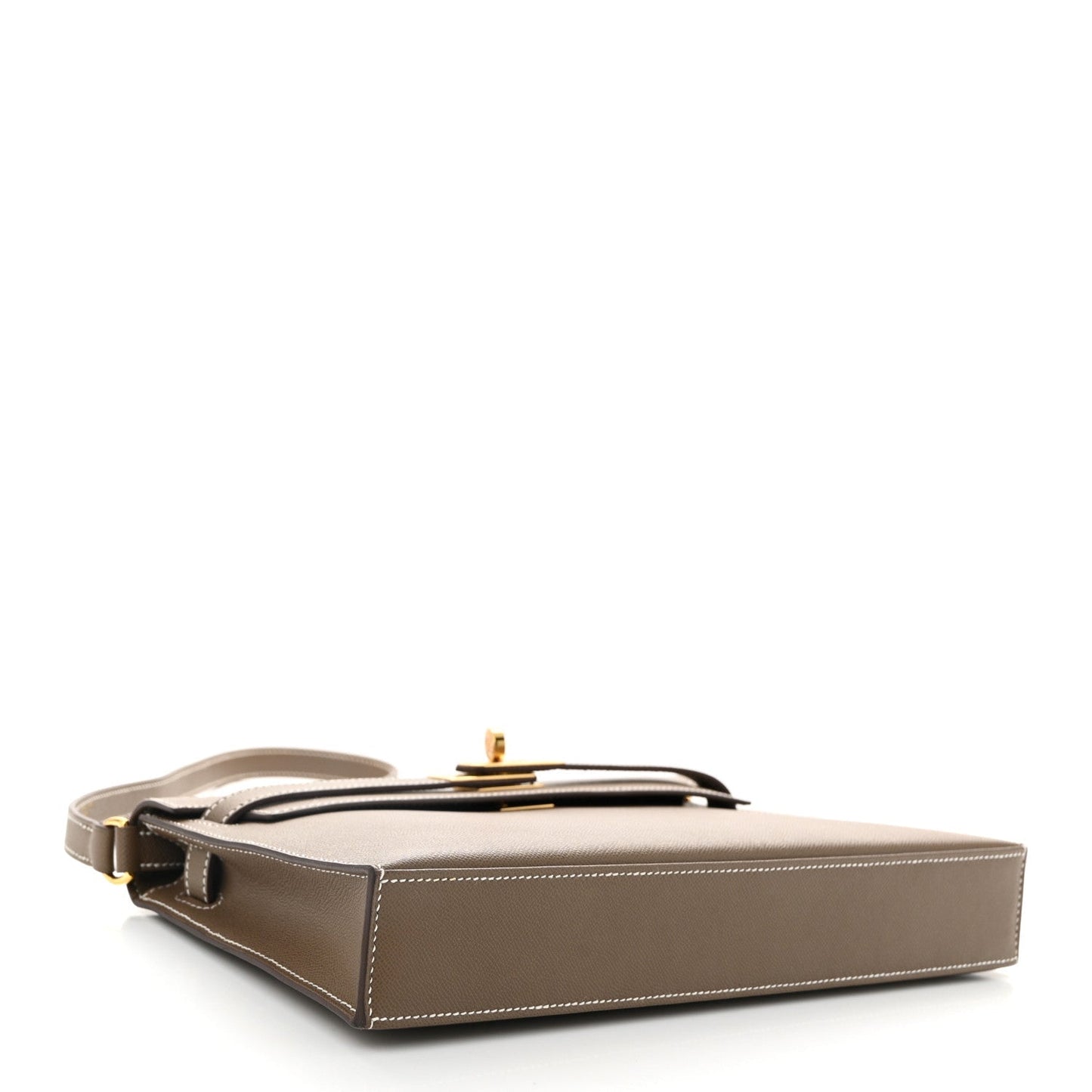 Hermes Madame Calfskin Kelly Elan Etoupe
