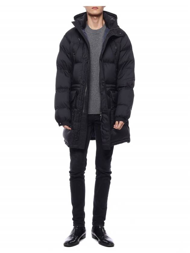 Luxury Burberry Benson Goose Down Padding Black