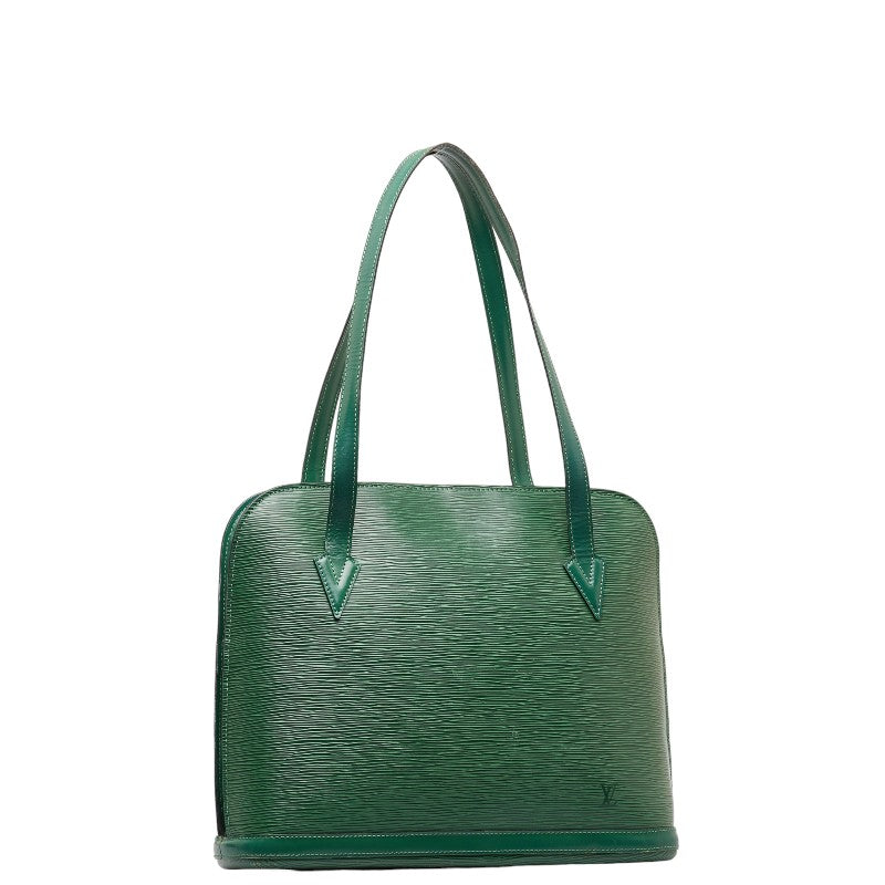 Louis Vuitton Epi Shoulder Bag M52284 Borneo Green Leather Louis Vuitton