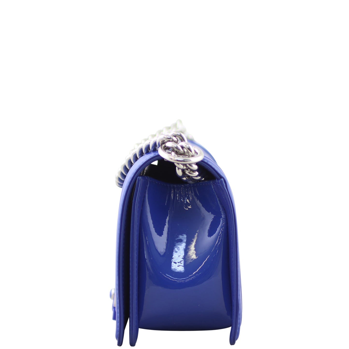 Chanel Boy Old Medium | Blue 20 Series