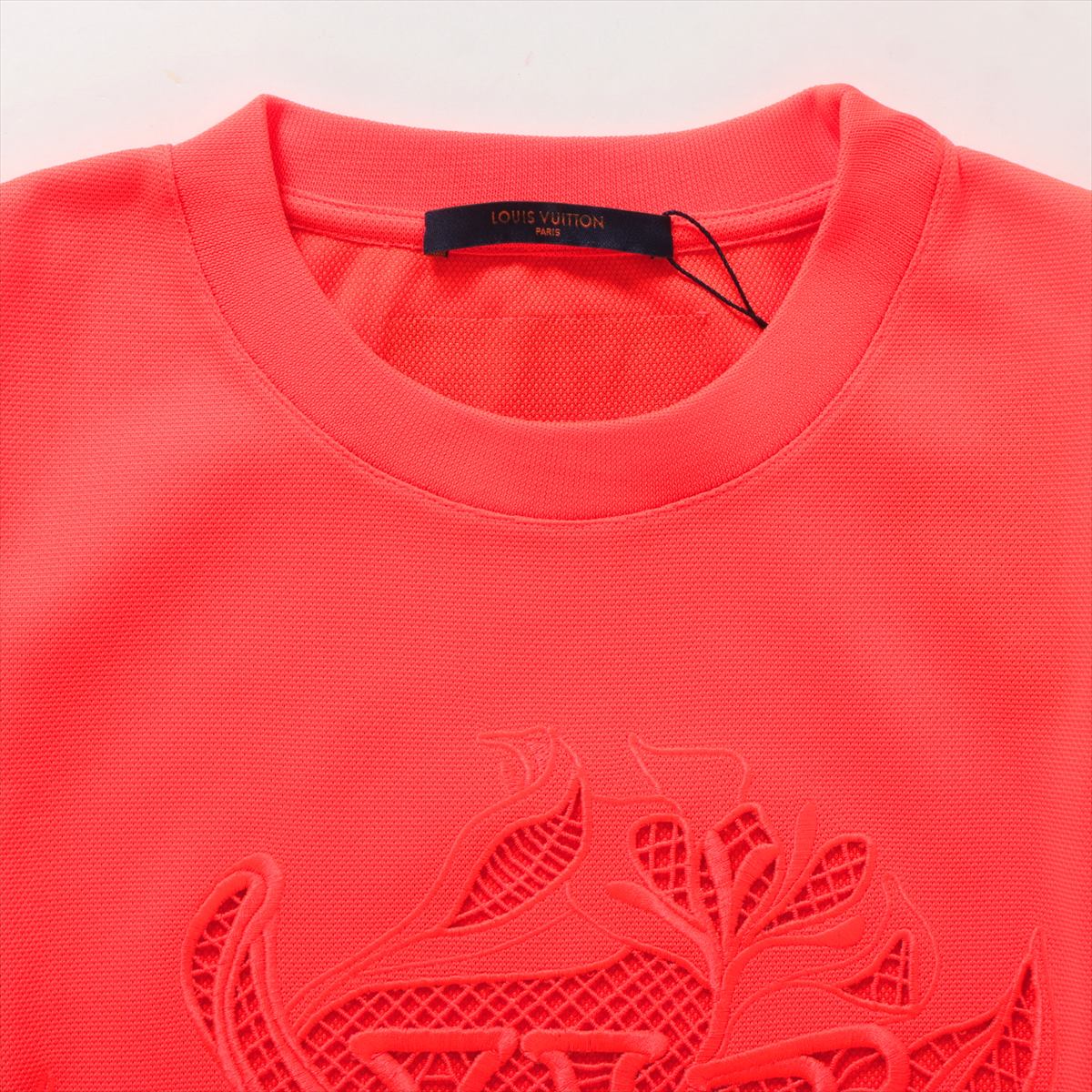 Louis Vuitton 20SS Cotton X M Mens Orange RM201 LV Vegetable Race Embroidery