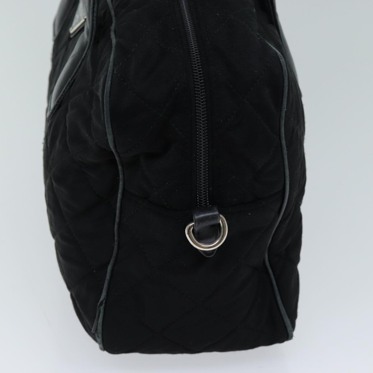 PRADA Hand Bag Canvas 2way Black Auth ep4171
