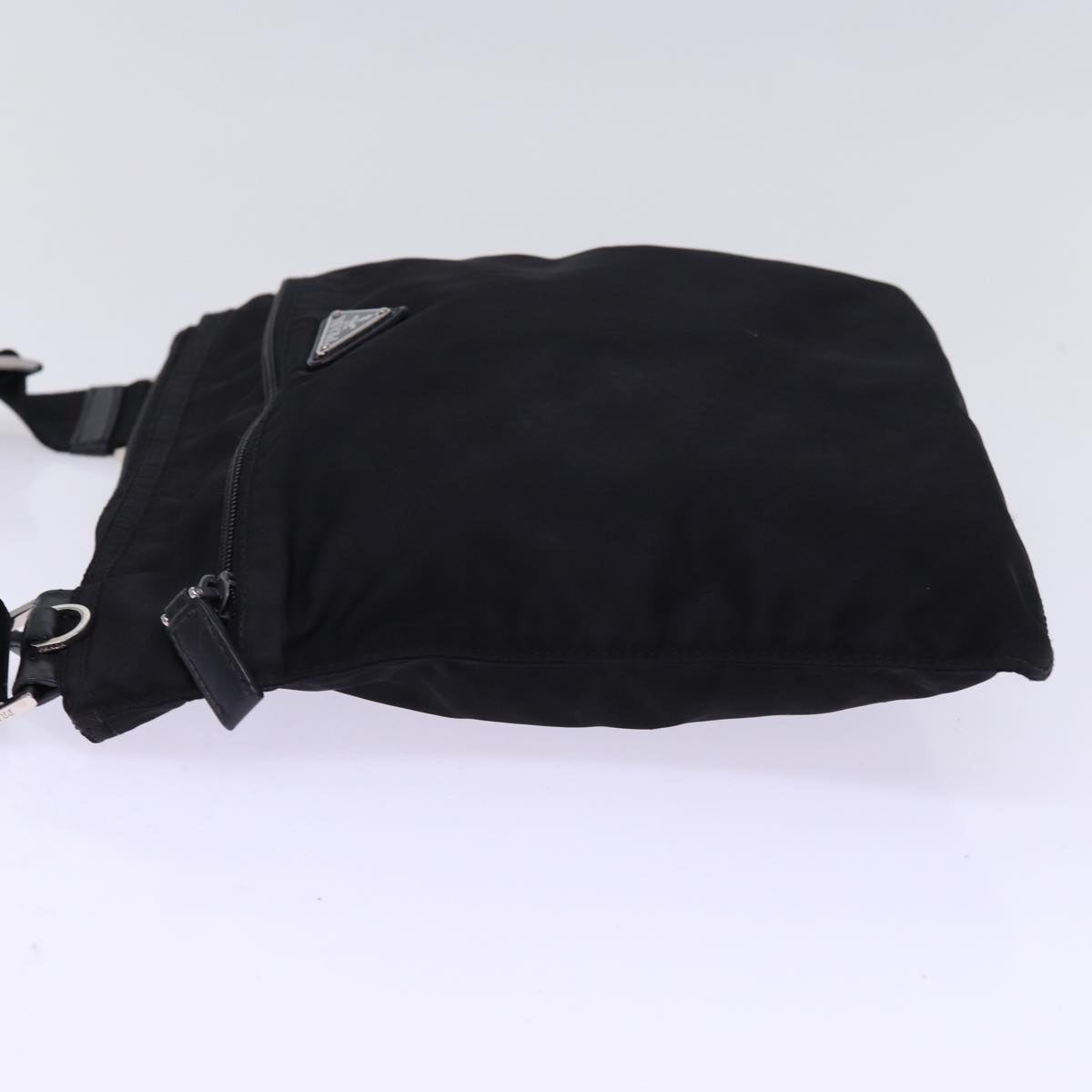 PRADA Shoulder Bag Nylon Black Auth ep4575