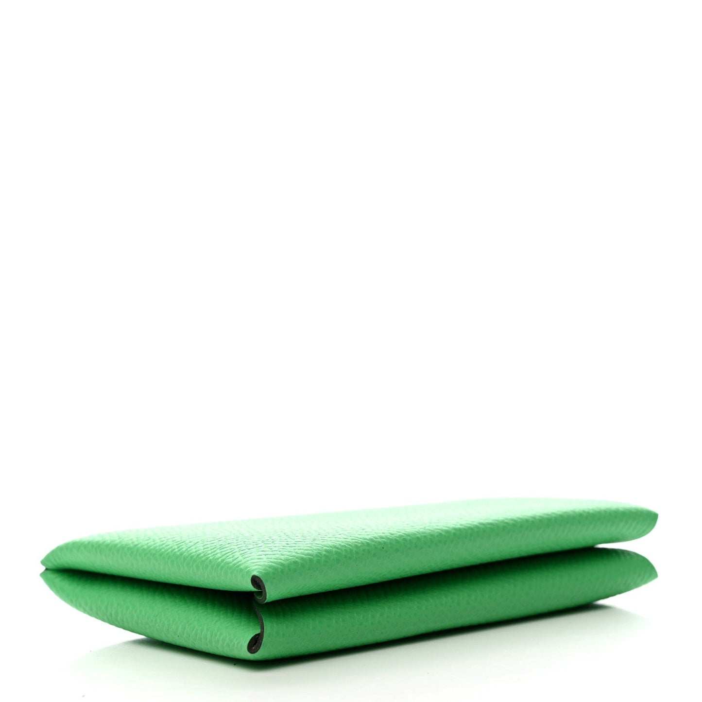 Hermes Epsom Verso Calvi Card Case Vert Comics Vert Fizz