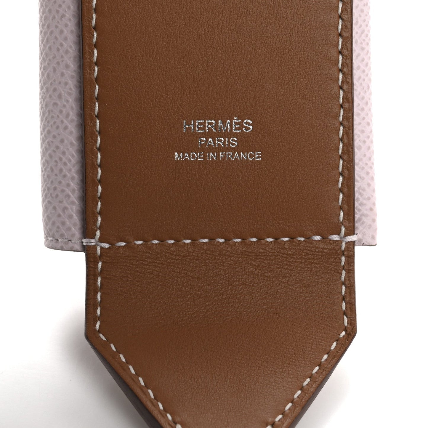 Hermes Swift Epsom Pocket Kelly Shoulder Strap Gold Mauve Pale