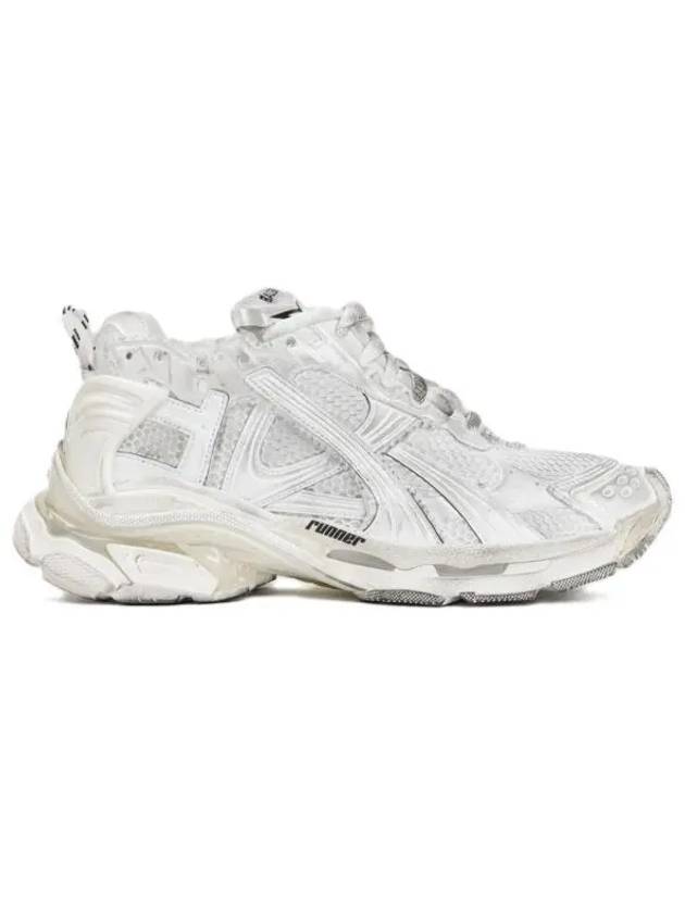 Luxury Balenciaga Trending 2026 Runner Low Top Sneakers White