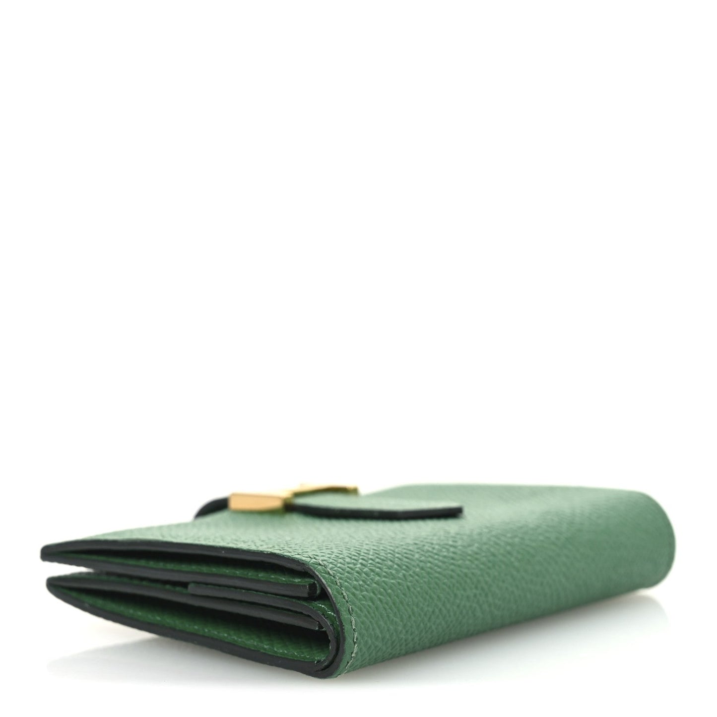Hermes Epsom Mini Bearn Wallet Cactus