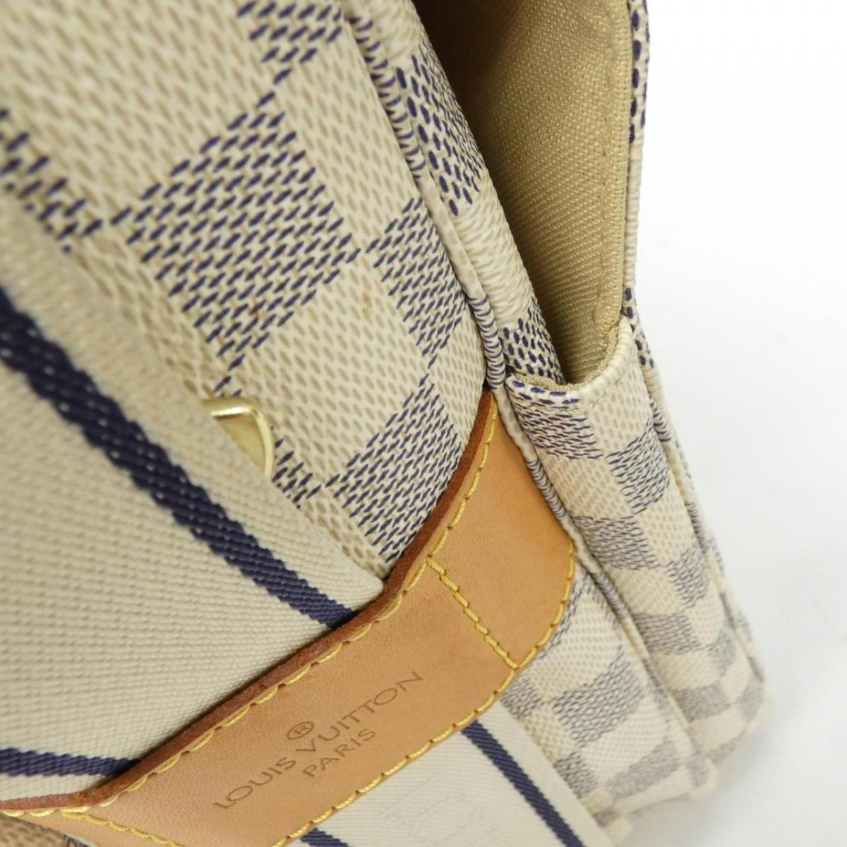 Louis Vuitton Damier Azur Navyglio N51189 Shoulder Bag