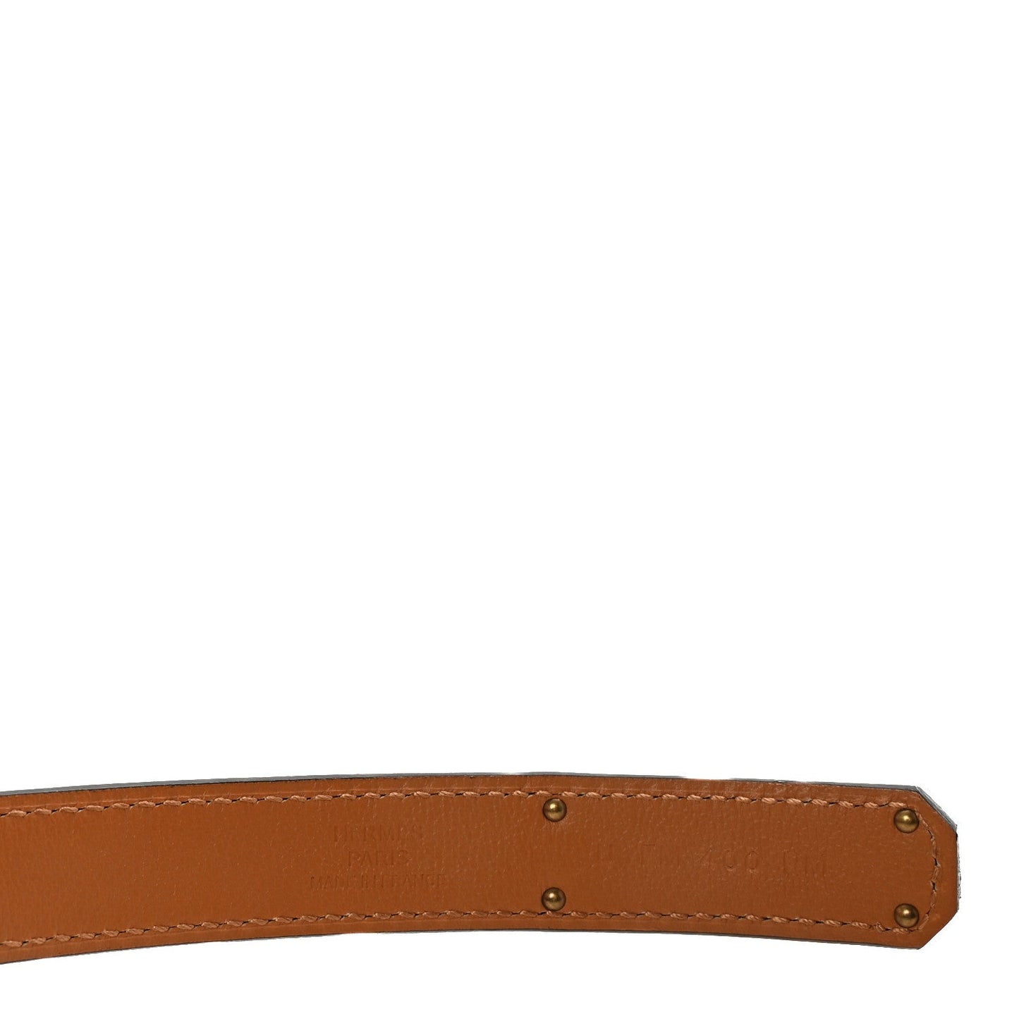 Hermes Epsom Kelly Belt Etoupe