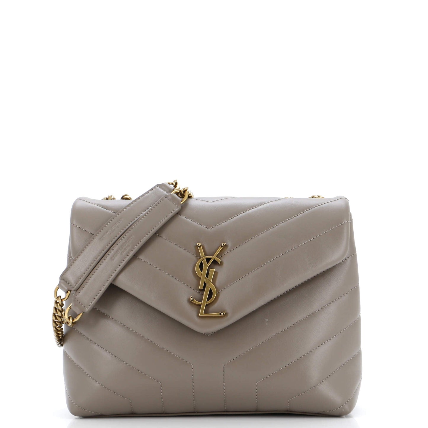 Luxury Saint Laurent Trending 2025 Loulou Shoulder Bag Matelasse Chevron Leather Small