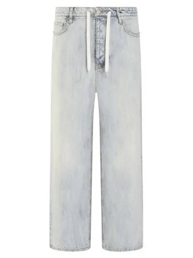 Luxury Balenciaga Trending 2026 Denim Straight Jeans Blue