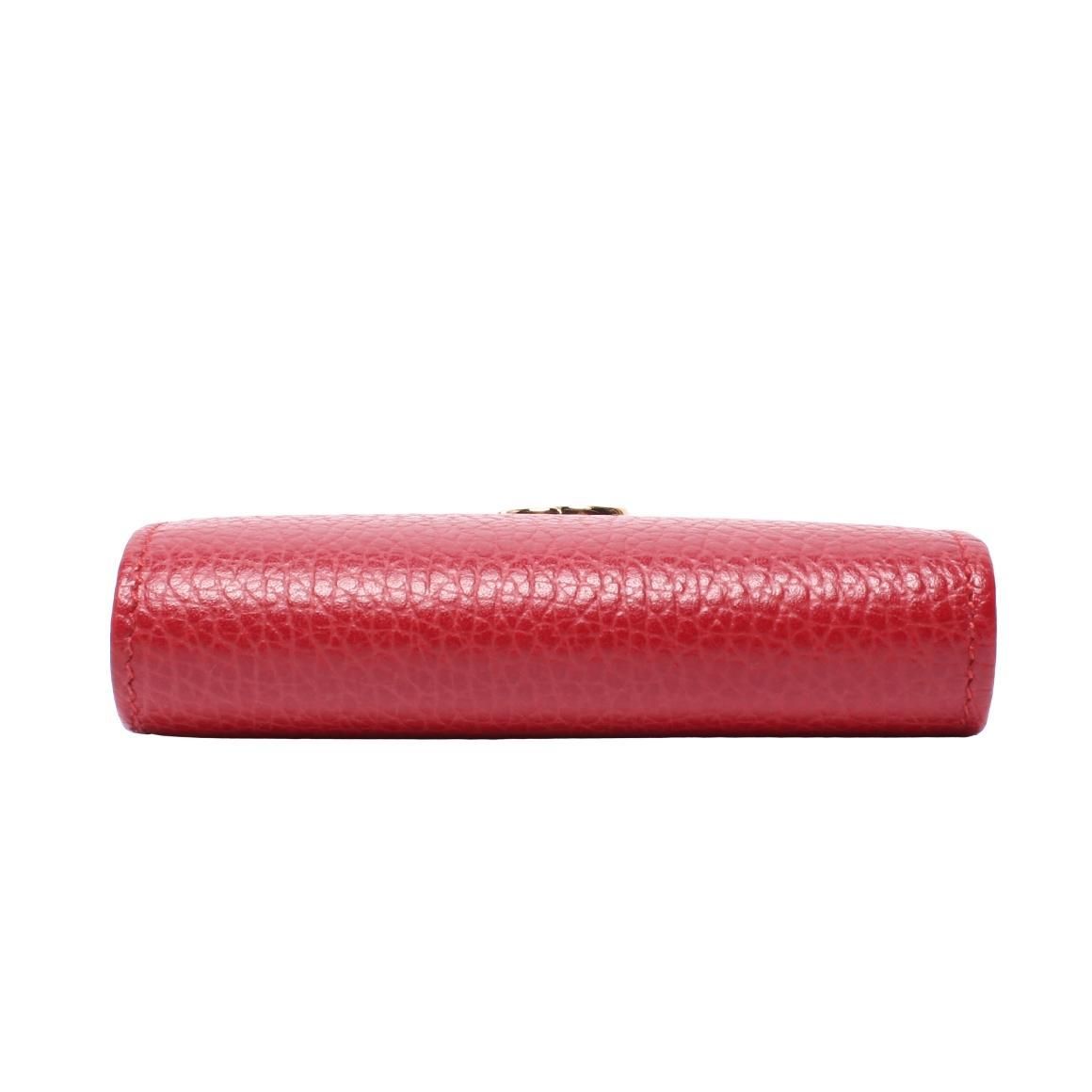 Gucci Leather Wallet Red ITNHT3XFHMYS