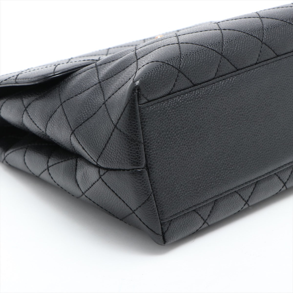 Chanel Black Caviar Kelly HandBag