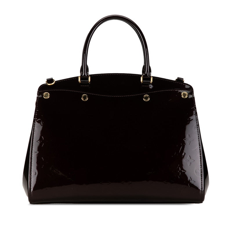 Louis Vuitton Monogram Vernis Blair MM Handbag Shoulder Bag 2WAY M50597 Amarant Patent Leather Louis Vuitton