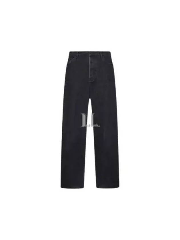 Luxury Balenciaga Trending 2026 Washed Skiwear Jeans Grey