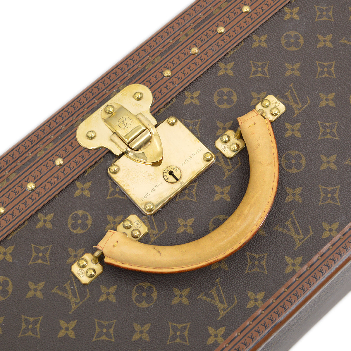Louis Vuitton Monogram Alzer 80 Suitcase Luggage M21222