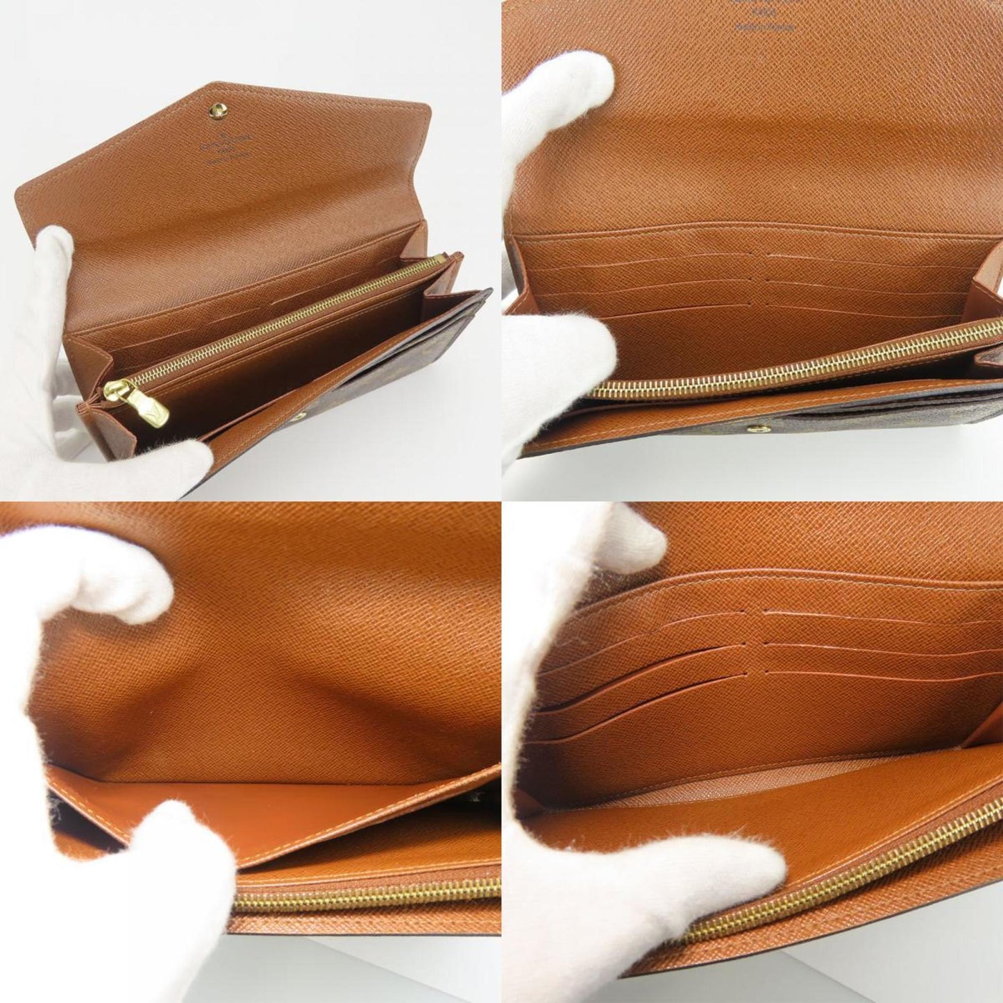 Louis Vuitton Monogram Long Wallet (Bi-Fold)