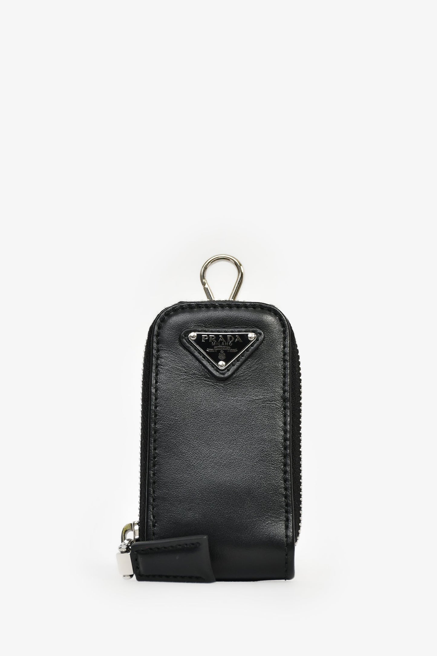 Prada Black Nylon 2005 Re-Edition Crossbody Triangle Shape