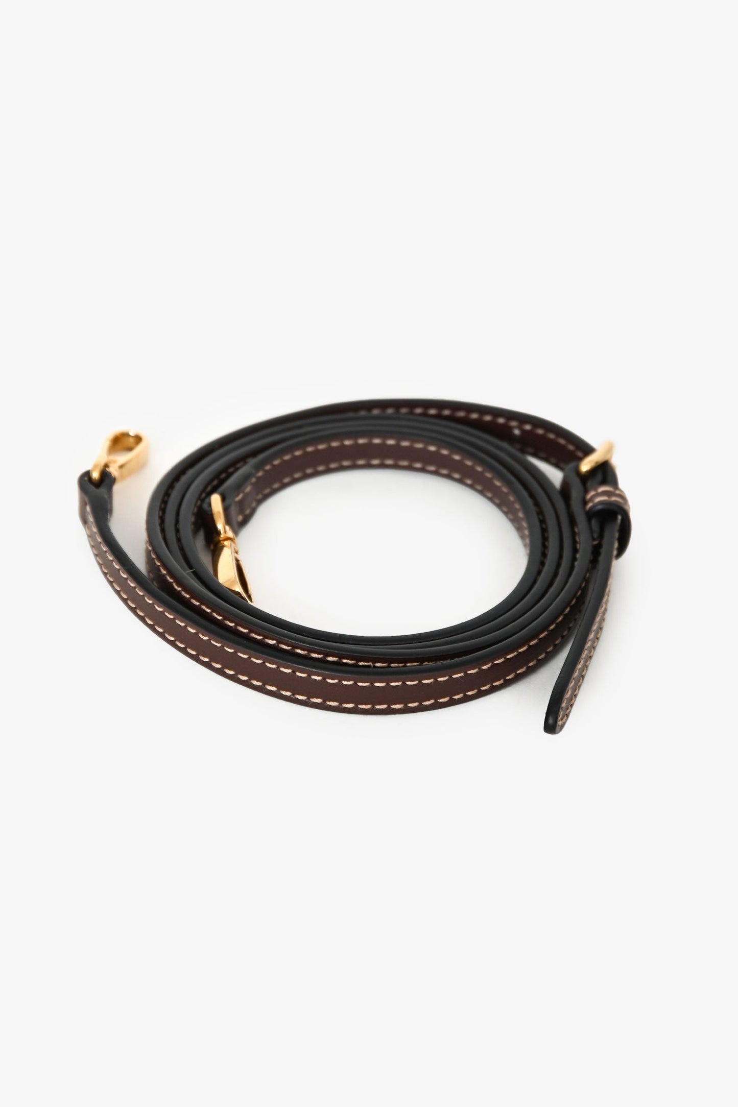 Miu Miu Brown Leather Mini Ivy Tote Bag
