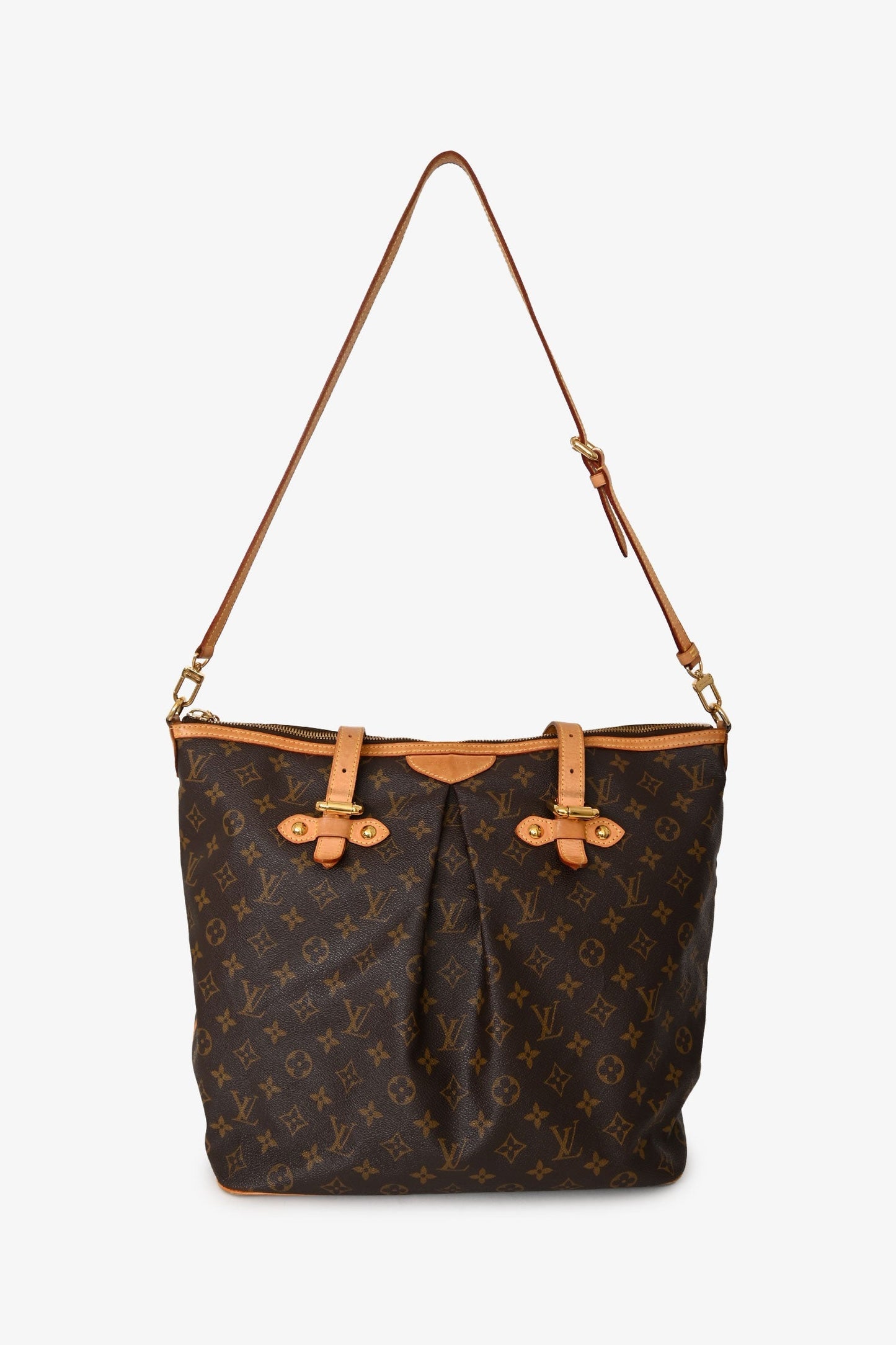 Louis Vuitton 2007 Monogram Palermo GM Shoulder Bag with Strap