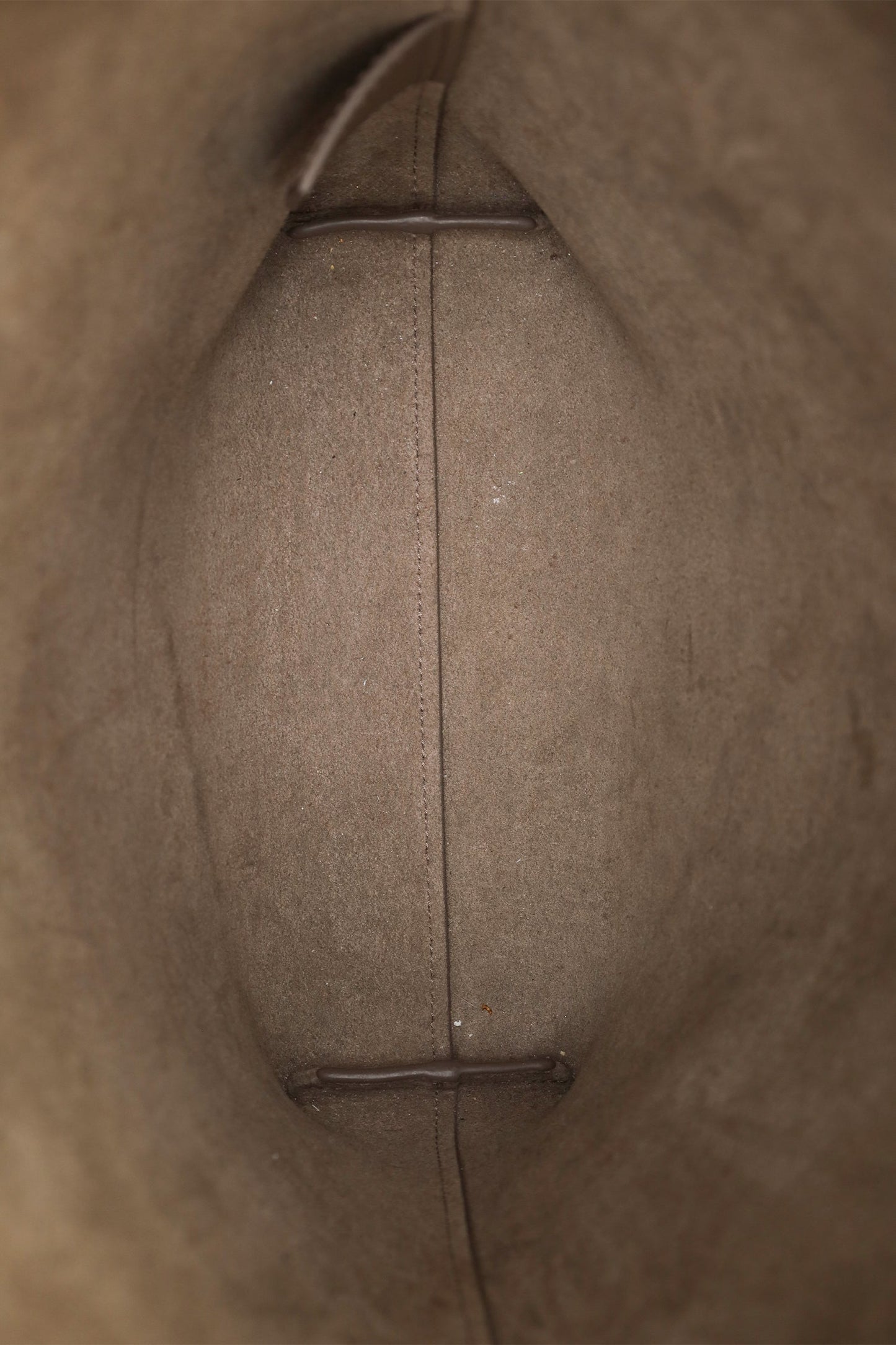 Saint Laurent Taupe Leather Shopping Toy Tote With Strap