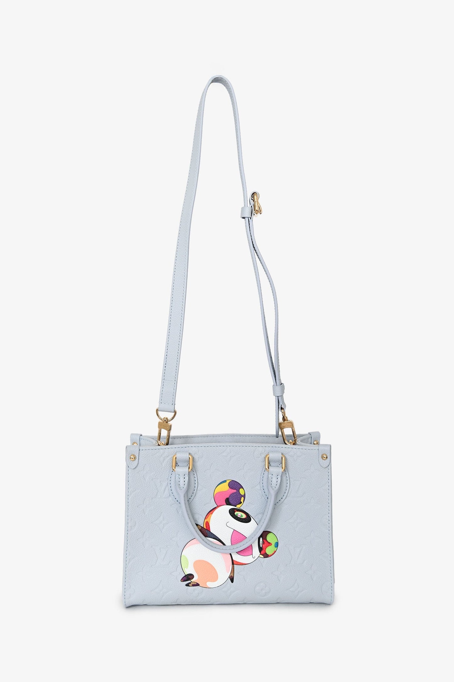 Louis Vuitton Washed Blue Empreinte OnTheGo PM Tote