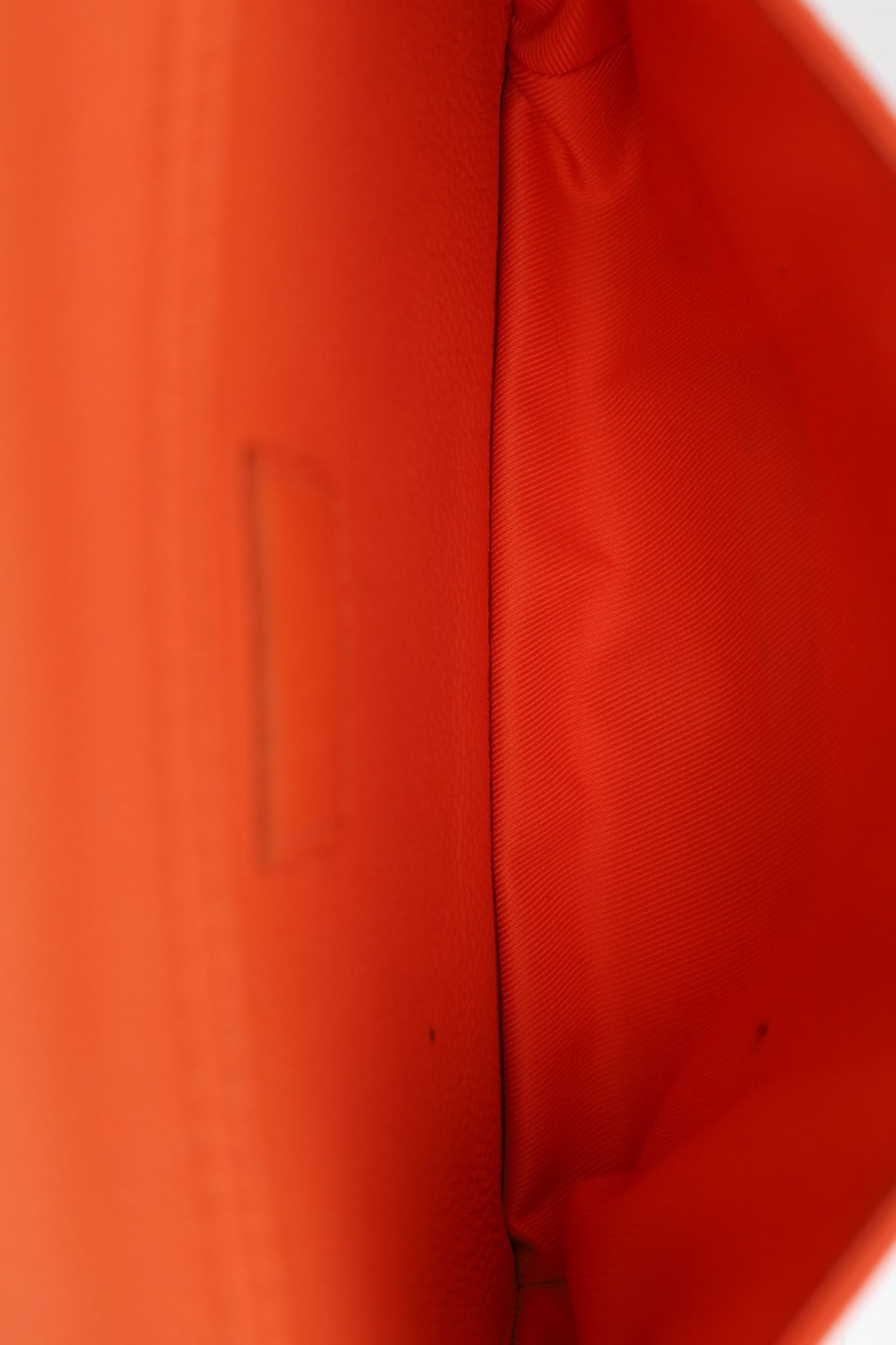 Louis Vuitton Orange Leather Aerogram Takeoff Sling Bag