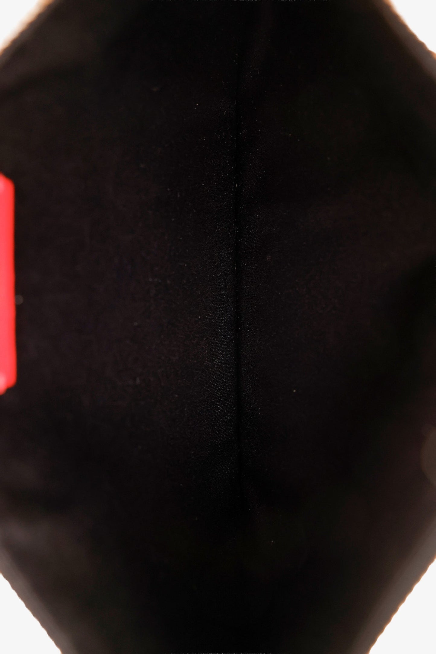 Valentino x Undercover Black Leather Graphic Print Pouch