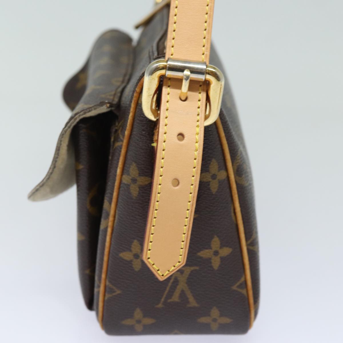 LOUIS VUITTON Monogram Ravello GM Shoulder Bag SPO LV Auth fm3622