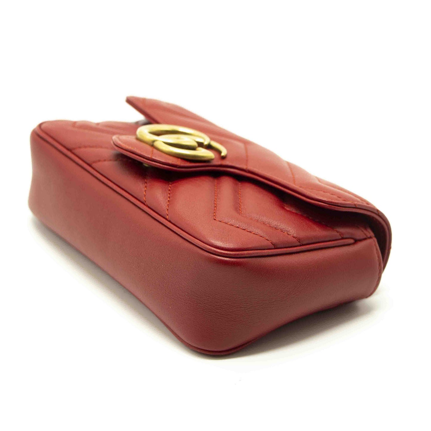 Gucci GG Marmont Matelass? Leather Super Mini Bag