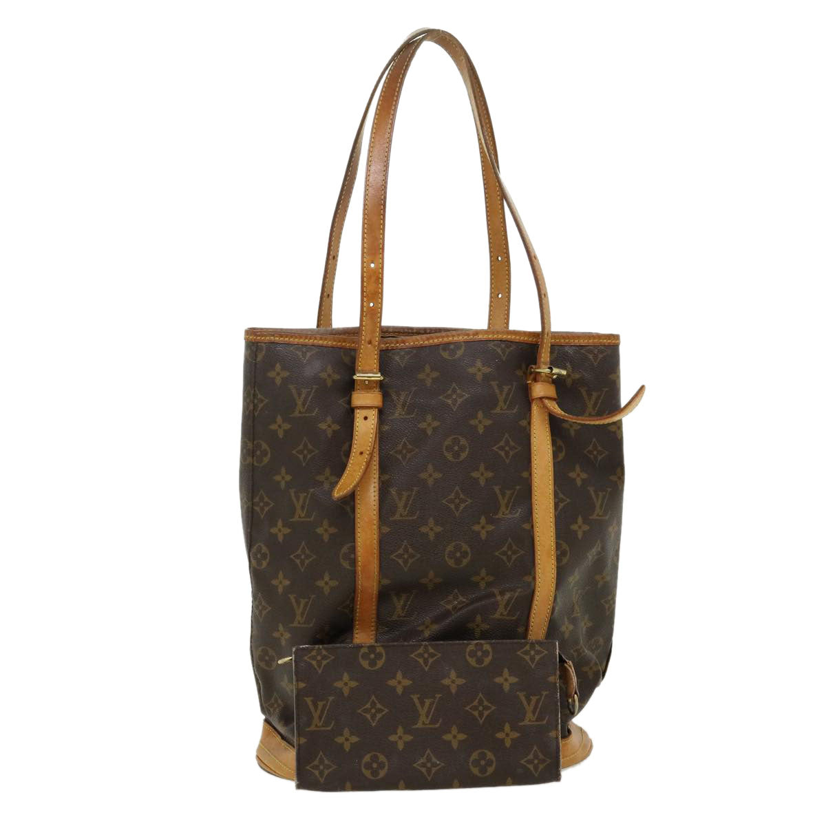 LOUIS VUITTON Monogram Bucket GM Shoulder Bag LV Auth am2809g