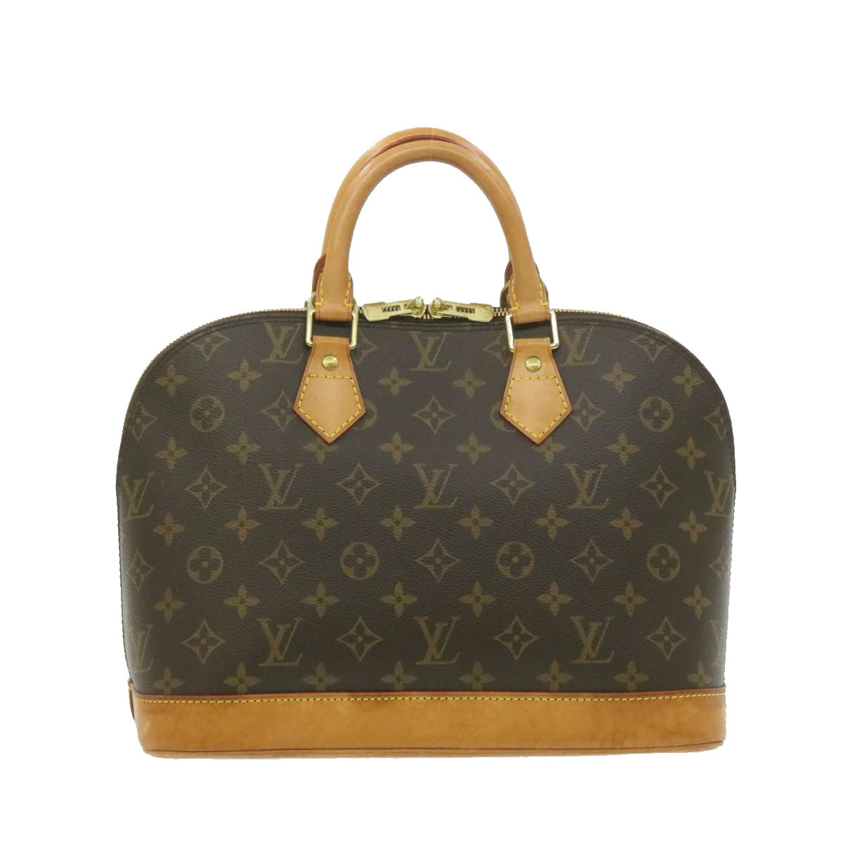LOUIS VUITTON Monogram Alma Hand Bag M51130 LV Auth am617g