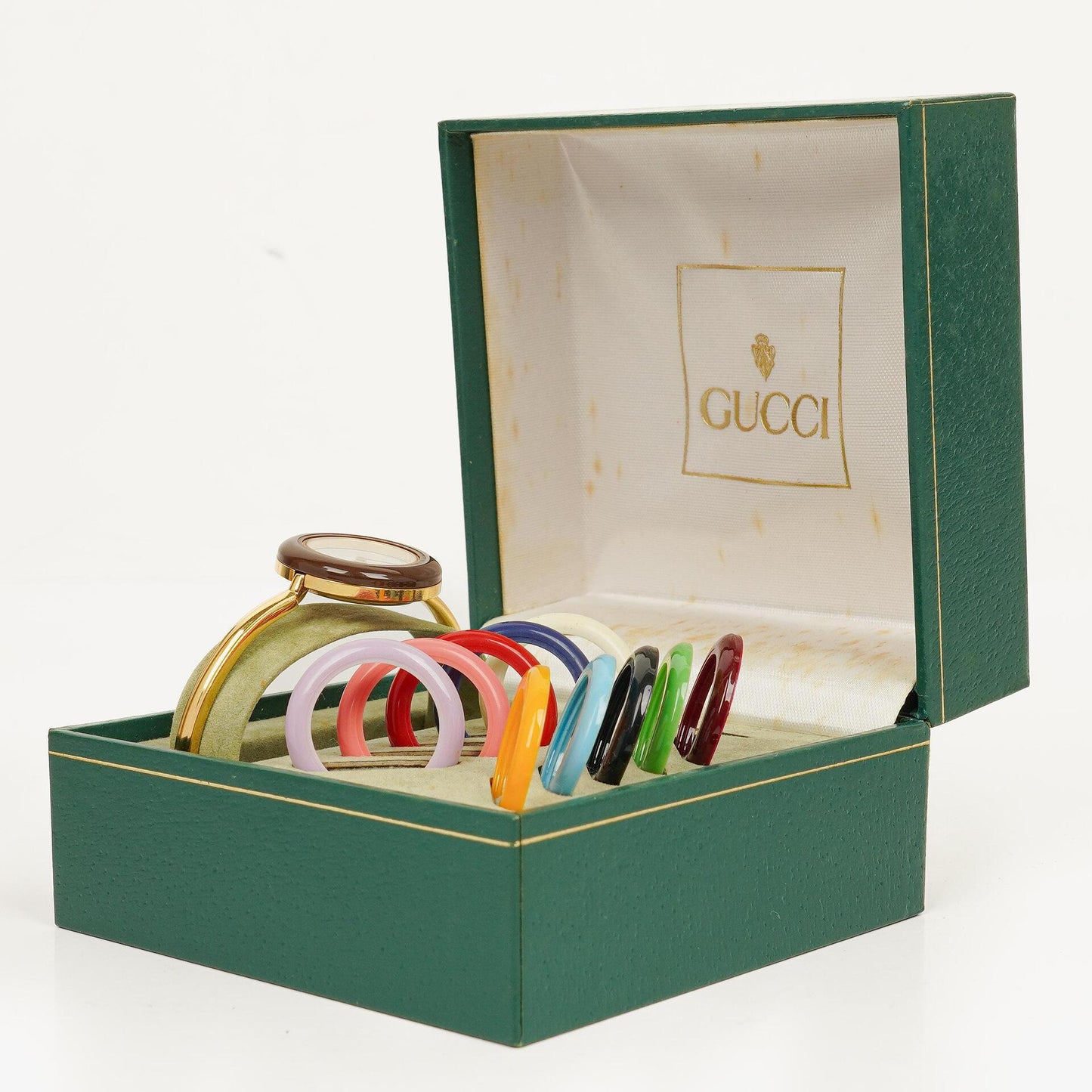 Gucci 11/12.2 Changeable Bezel Quartz Women's Watch