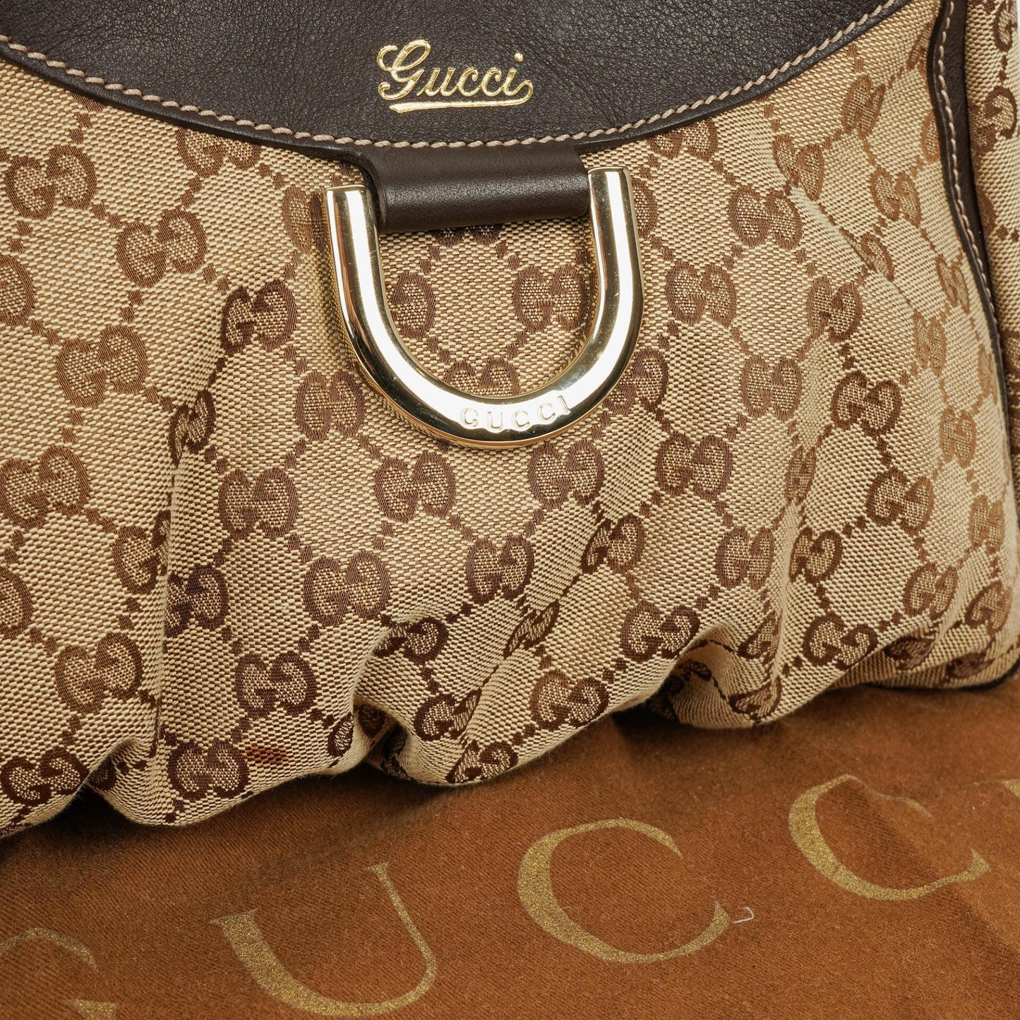 Gucci Abbey D-Ring Monogram Bag